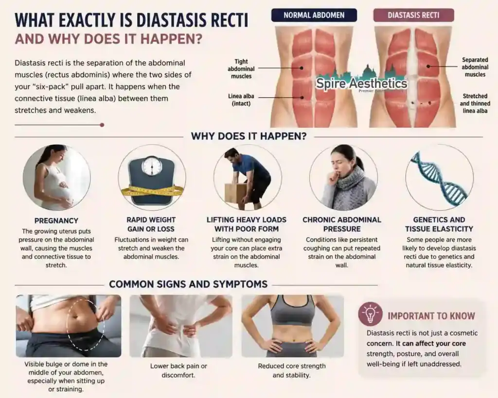 What Exactly Is Diastasis Recti and Why Does It Happen Stamford?