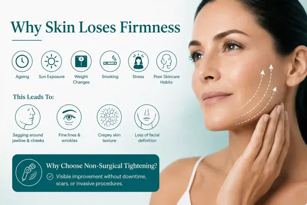What Makes Skin Lose Firmness and Why Do People Seek Non-Surgical Tightening Stamford?